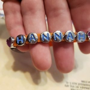 Pink or Blue Reversible HANNAH Bracelet